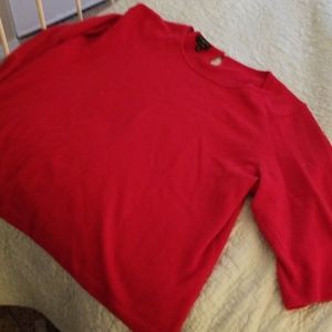 Red Cashmere sweater